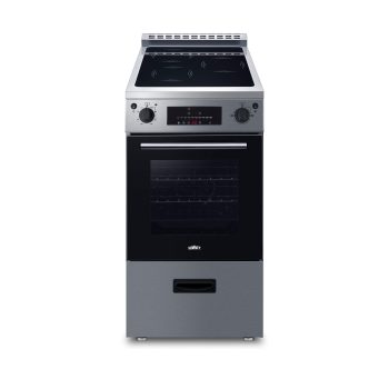 Summit 20 Inch Induction Range, 2.09 cu. ft. Oven, 3 Elements, ENERGY STAR, Stainless Steel - REN20SS4
