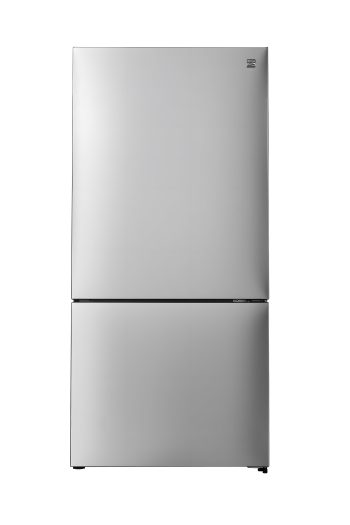 Kenmore 31" 17.8 Cu. ft. Capacity Counter-Depth Refrigerator with Bottom Freezer, Fingerprint Resistant Stainless Steel