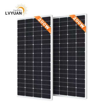 LVYUAN 400W Solar Panel 200W Solar Panel Charger 2 Pack Waterproof IP67 25% High Efficiency for RV, Marine, Camping, Home, Outdoor, Trailer, Power Station, off Grid