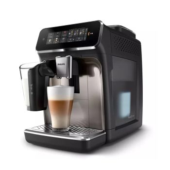 Restored Philips 3300 LatteGo Automatic Espresso Machine | Black Chrome | EP3347/90 (Refurbished)