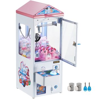BENTISM Claw Machine, 0-3 Jaw Diameter 0-5 Jaw Lifting, Crane Prize Grabber Commercial Arcade Game Toys, Grab-and-Win Machine for all age groups