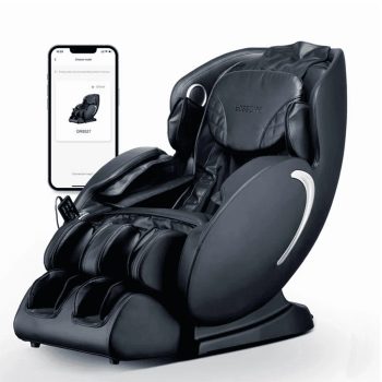 BOSSCARE Zero Gravity Shiatsu Full Body SL Track Massage Chair, with Heating, APP Control, Clearance