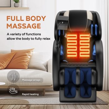 Noble House Zero Gravity Massage Chair Recliner, Full Body Air Pressure with 5 Auto Modes
