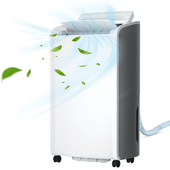 Rocyis 70 Pints Dehumidifier for 5000 Sq. Ft. Home, with Auto Shut off, Drain Hose, Reusable Filter, 4 Modes, for Bedroom & Bathroom