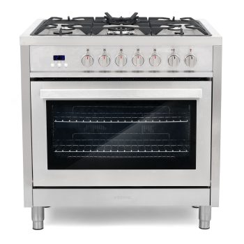 36 in. Stellar Collection 3.8 cu. ft. Dual Fuel Range in Stainless Steel