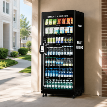 XMAI Max 680L Commercial AI Vending Machine for Business, Daily Necessities Smart Vending for Hotel, School, Hospital, Gym, Bar, Community