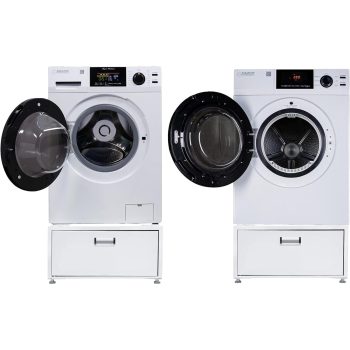 Equator Advanced Appliances Laundry Sani Washer Dryer Set 1.9cf 110V & 4cf 220V Vented