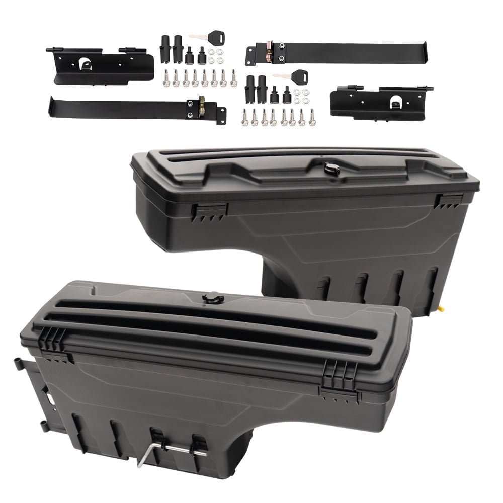 PIT66 Lockable Truck Bed Storage Toolbox Drawer and Sides, Fit for Toyota Tundra 07-21