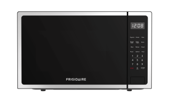 Frigidaire 1.5 Cu. Ft. Countertop Microwave Oven, 1000 Watt Microwave with Auto Defrost, Stainless Steel