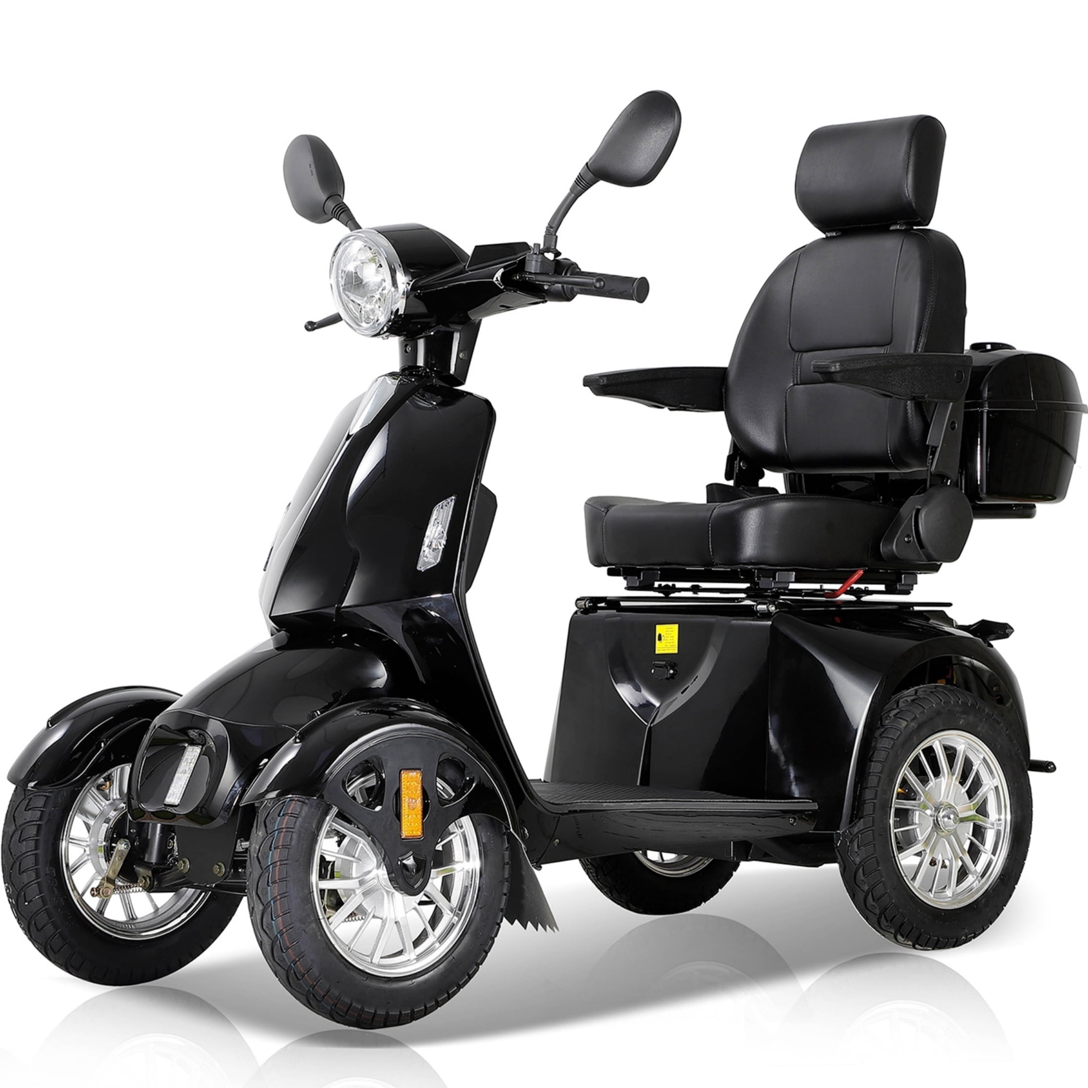 QEEKA Heavy-Duty All Terrain 4-Wheel Mobility Scooter, Limit