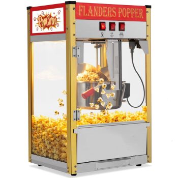 Ktaxon Popcorn Maker Machine, 40 Cups/ 4 Gallons, Countertop Popper with Kettle, ETL