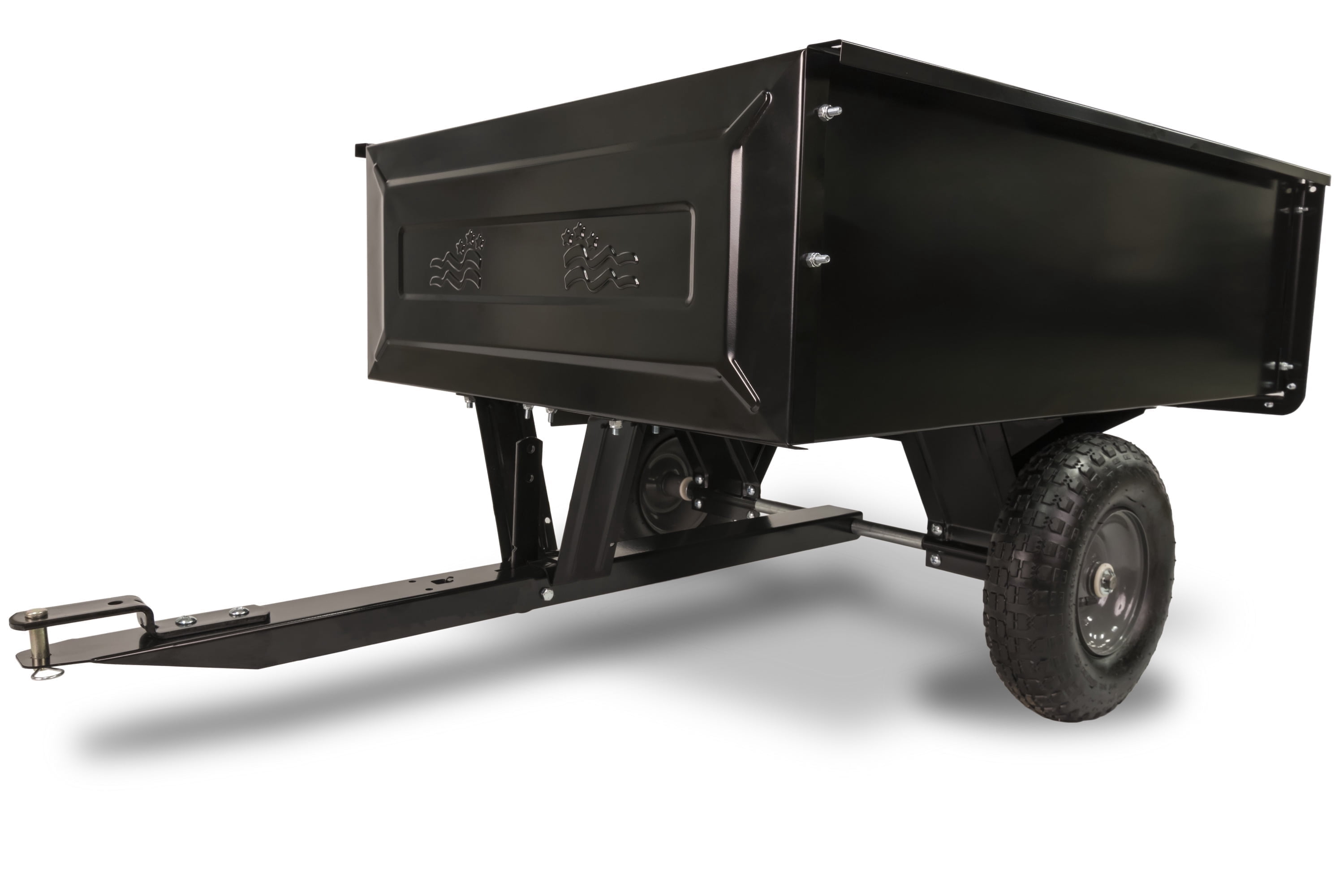 Agri-Fab Inc. 350 lb Steel Tow Behind Lawn and Garden Cart Model # 45-0303