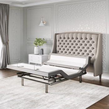 Sven & Son Platinum Adjustable Bed Base (Frame Only), Head and Foot Lift, Lumbar Support, Head (Pillow) Tilt, Massage, USB