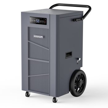 AVAHUM 320 Pints Commercial Dehumidifier with Pump for 8,000 sq. ft, Industrial Dehumidifier for Basements and Job Sites