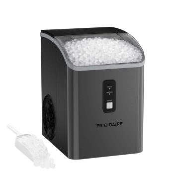 Frigidaire Nugget Ice Maker 33 Lbs, Countertop Soft Pellet Ice Maker for Home, Kitchen, Office, Bar