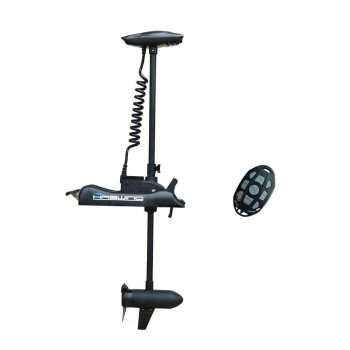 HASWING OUTDOOR Electric Trolling Motor 24V 80LB Shaft Cayman Bow Mount Boat Fishing Saltwater Freshwater with Remote Control