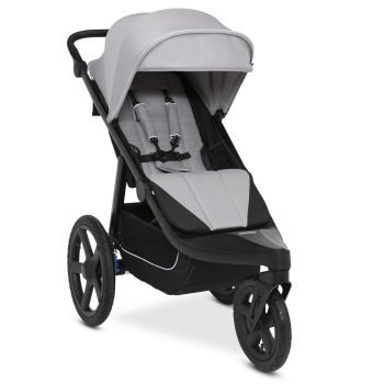 Open Box Jeep Powerglyde Pro Jogging Stroller by Delta Children, Soft Grey