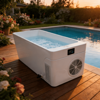Sansheng 76.77 inch Acrylic Cold Plunge Recovery Tub