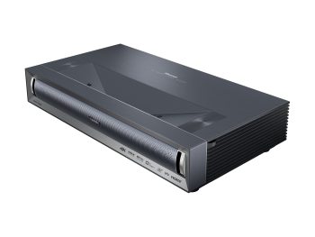 Hisense TriChroma Laser Cinema PX3-PRO - DLP projector - RGB laser - 3000 ANSI lumens - 3840 x 2160 - 4K - ultra short-throw lens - Wi-Fi / Bluetooth / LAN - gray - Android TV
