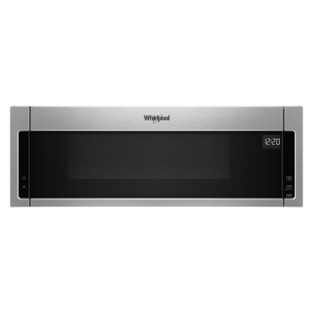 Whirlpool Low Profile 1.1-cu ft 1000-Watt Over-the-Range Microwave (-on-Stainless)
