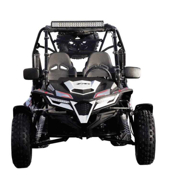 Trailmaster Cheetah 200X Off Road UTV / Go Kart / Full size Youth and Adults, Upgraded Suspension