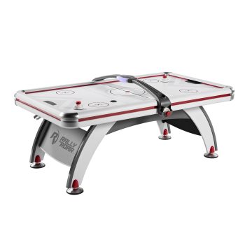 Rally and Roar Air Hockey 84 Inch Table with LED Scorer, Indoor Arcade Game