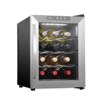 Schmecke 12-Bottle Wine Cellar Cooler - Compact Wine Fridge for Preservation