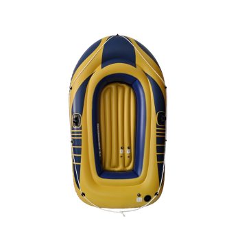 Inflatable Kayak with Pump and Oars, Parent-Child Raft 75 inches, Heavy-Duty PVC Portable Boat for Fishing, Swimming, and Recreational Water Sports