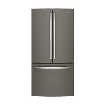 GE GWE19JMLES 18.6 Cu. Ft. Freestanding Counter Depth French Door Refrigerator