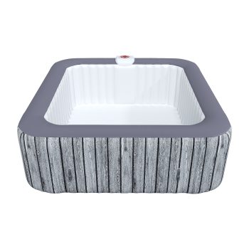 69'' and 79'' Inflatable Hot Tub 4-6 Person, Round Portable Outdoor Spa with 130 Soothing Air Jets