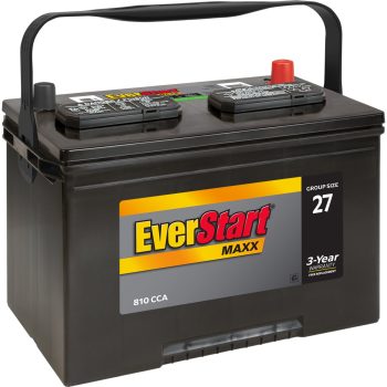 EverStart Maxx Lead Acid Automotive Battery Group Size 27 12V 810 Cold Cranking Amps 140 Min Reserve Capacity