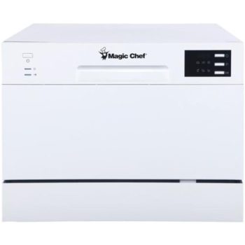 Magic Chef 6-Setting Countertop Dishwasher