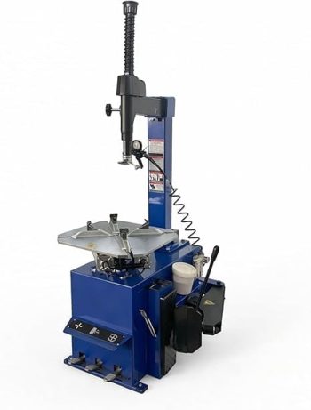 TCE Tire Changer Machine, 3-Pedal Tire Machine, Heavy-Duty Wheel Tire Mounting & Dismounting Machine, 110V 60Hz Power, Fits 10"-24" Rims for Cars