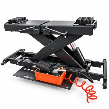 HPDAVV 6,000 lb Air-Hydraulic Bridge Jack with Pump for 4-Post Car Lifts