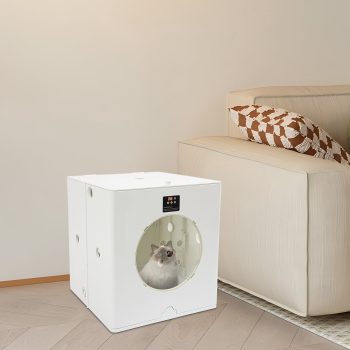 48*45*49cm Foldable Rectangle Pet Dryer Box Folding Pet Dryer for Households Pet Shops Pet Hospitals ABS
