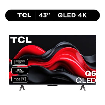 TCL 43" Class Q6 QLED 4K UHD HDR Smart Google TV (New 2024) - 43Q651G
