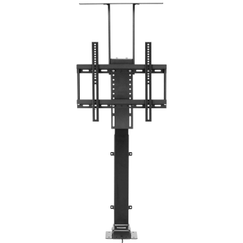 Motorized TV Lift Stand, 132lbs Capacity, Electric TV Bracket for 32-55 inch TVs, Remote Control, Adjustable Height, Floor Installation
