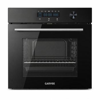 Garvee 24 Inch 2.5 cu ft Electric Single Wall Oven, with Touch and Knob Control, 240V 3000W