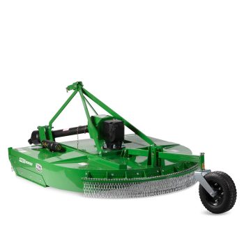 Titan Attachments 3 Point 5 FT PRO Series Rotary Cutter for Cat 1 Tractors, 75HP Cast Iron Gear Box with Slip Clutch PTO Shaft