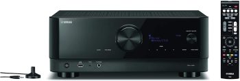 Yamaha RX-V6A 7.2-Channel AV Receiver with 8K HDMI, Wi-Fi, Bluetooth, Apple AirPlay 2 and MusicCast, 1 Each