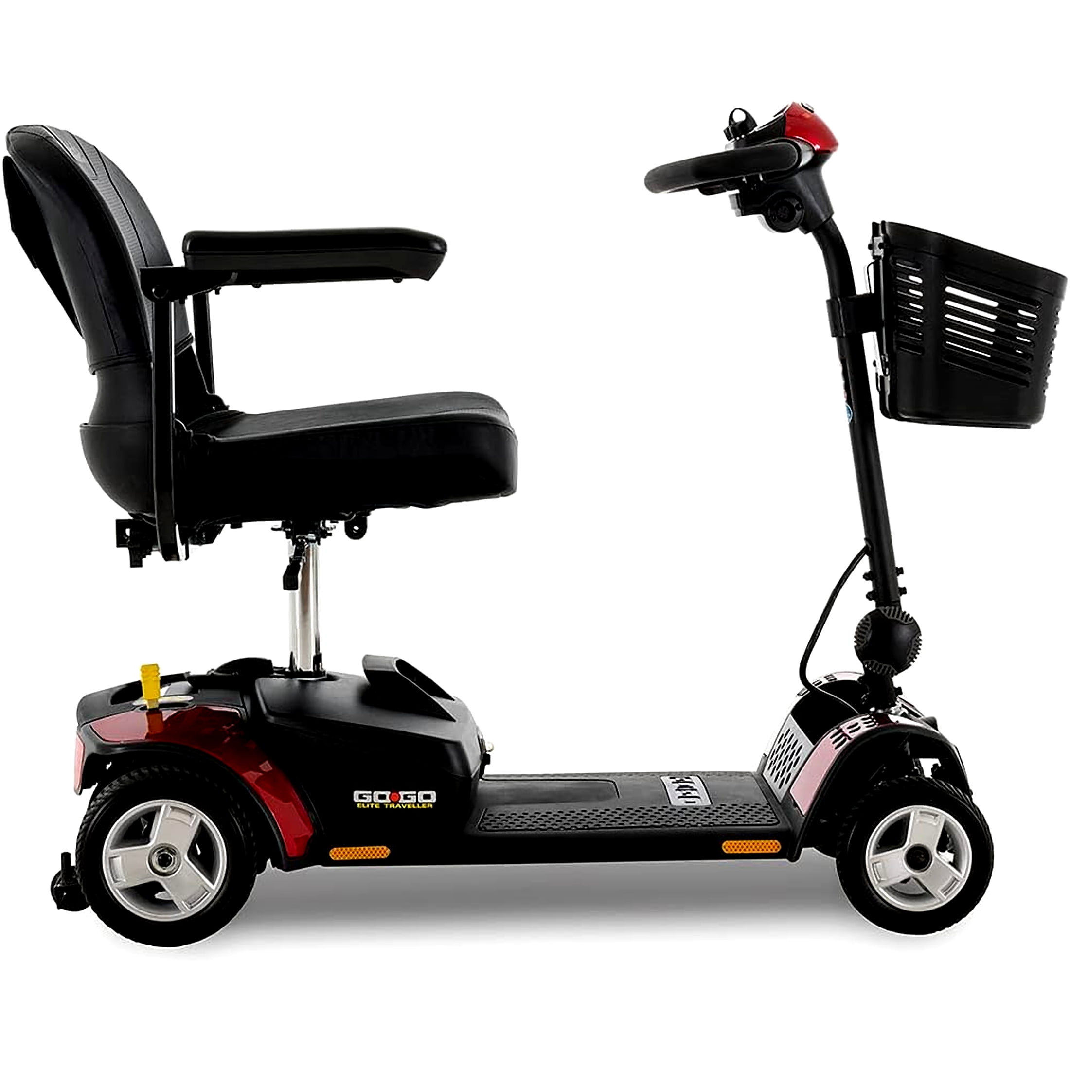 Pride Mobility Go-Go Elite Traveller 4-Wheel Scooter SC44E with 12AH Batteries