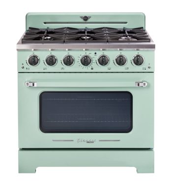 Unique Appliances Classic Retro 36" 5.2 Cu ft Freestanding Gas Range