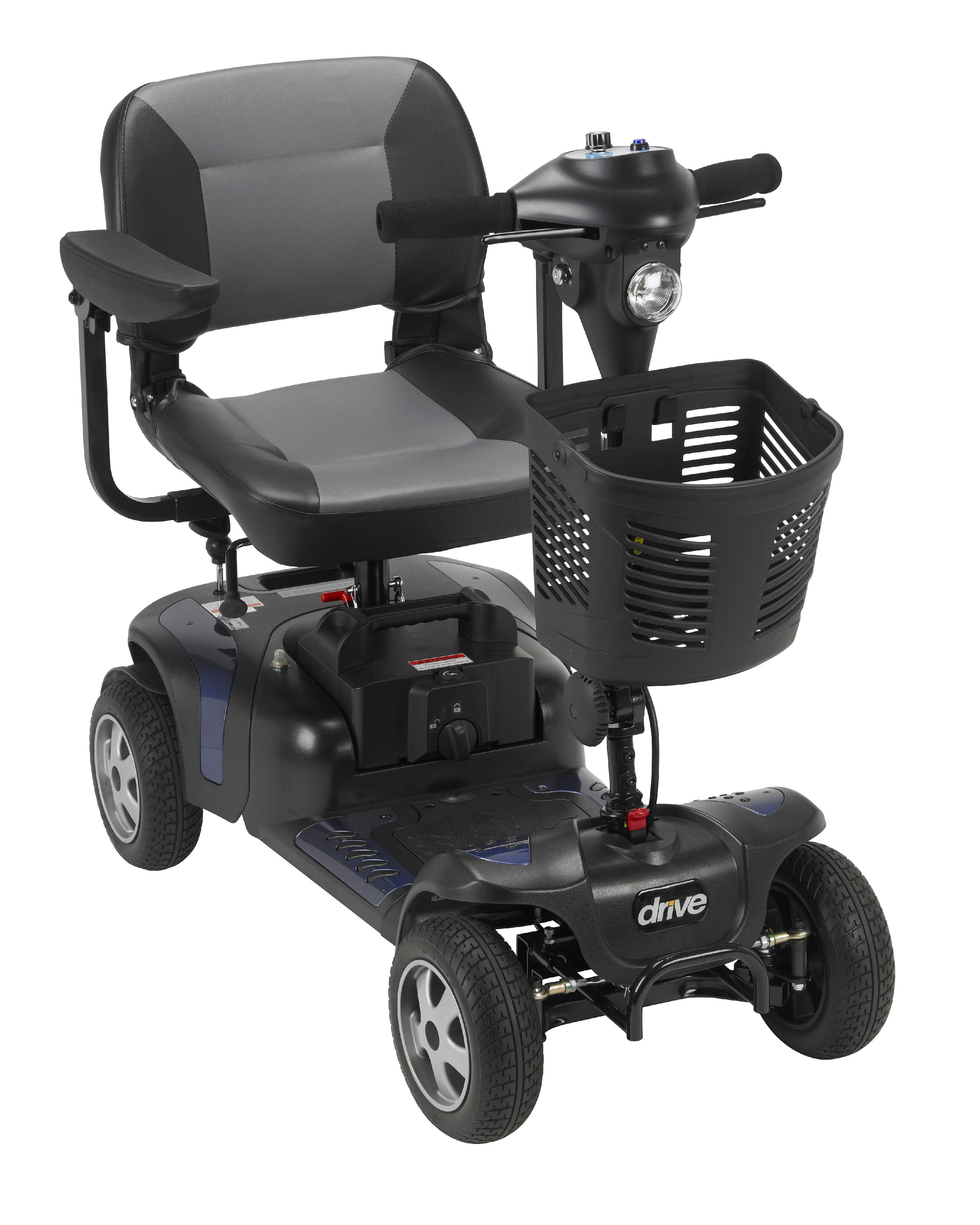 Drive Medical Phoenix Heavy Duty Power Scooter, 4 Wheel, 18" Seat