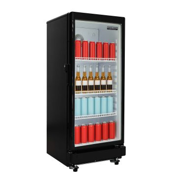 Hamilton Beach 6.0 Cu. ft. Commercial Beverage Refrigerator, Tempered Glass Door Merchandise Display Fridge