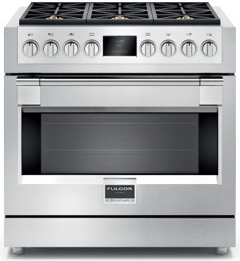 Fulgor Milano F6pgr3662 600 Series 36" Wide 5.7 Cu. Ft. Free Standing Gas Range -