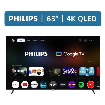 Philips 65" Class QLED 4K UHD (2160p) Google Smart TV (65PQL7456/F7)