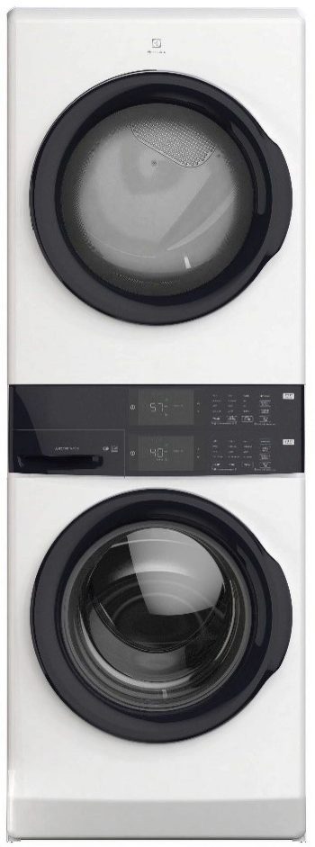 Electrolux 300 Series Gas Dryer Laundry Tower With Smartboost Technology, LuxCare Plus Wash System White ELTG7300AW