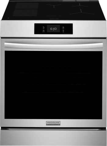Frigidaire GCFI3070BF 30" Induction Range with Stone-Baked Pizza Oven Stainless Steel