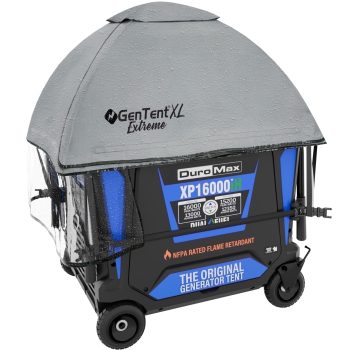 GenTent XL Inverter Kit - Running Cover for Fully Encased Generators - Flame Retardant, Waterproof Vinyl ( - ) Generator Tent