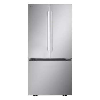 LG LF25H6200S 33 Inch French Door Refrigerator with 25 cu. ft. Capacity, IcePlus Icemaker, Wi-Fi Enabled and SmartDiagnosis in Stainless Steel